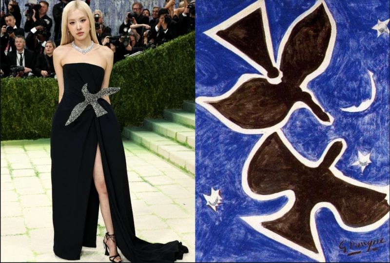 Những bộ đầm Met Gala 'bước ra' từ hội họa