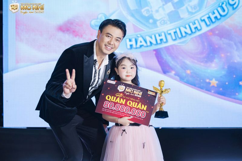 Em bé 5 tuổi chiến thắng Tìm kiếm Gương mặt MC Nhí Truyền hình mùa 2