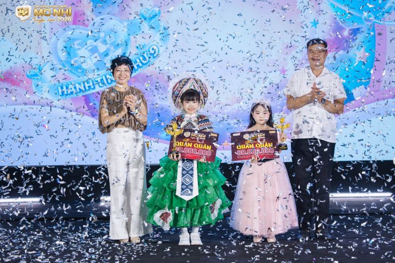 NGUYỄN NGỌC GIA HÂN ĐĂNG QUANG QUÁN QUÂN MC NHÍ TRUYỀN HÌNH 2026